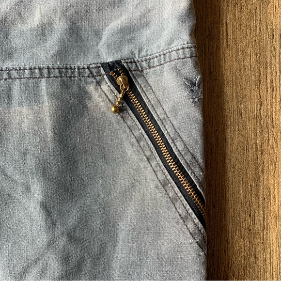 Vintage Y2K Playboy Cargo Pants Grey - Picture 2 of 8